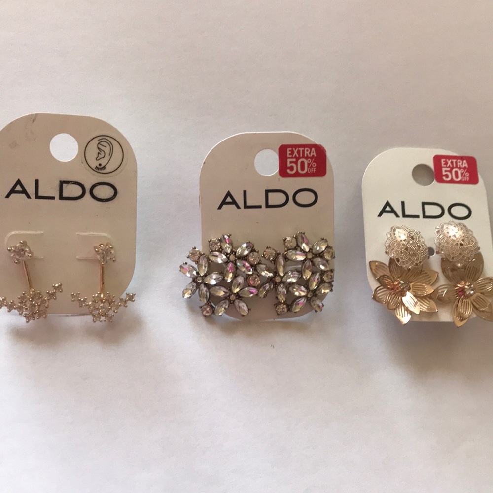 3 pack earrings  Aldo